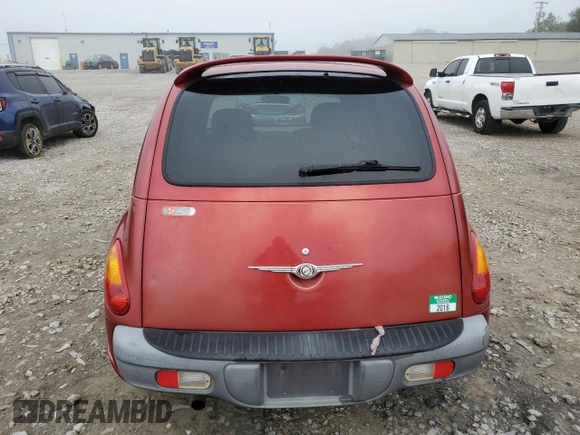2001 Chrysler PT Cruiser with VIN 3C4FY4BB11T513304, listed as a Copart auction lot 74301164 with 99,410 mi miles and Salvage Title. Bid and sale history available at carsss.com. Image 6.