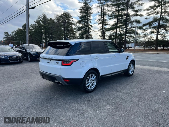 2021 Land Rover Range Rover Sport SE with VIN SALWG2SUXMA775626, listed as a Copart auction lot 85430684 with 88,115 mi miles and Clean Title. Bid and sale history available at carsss.com. Image 4.
