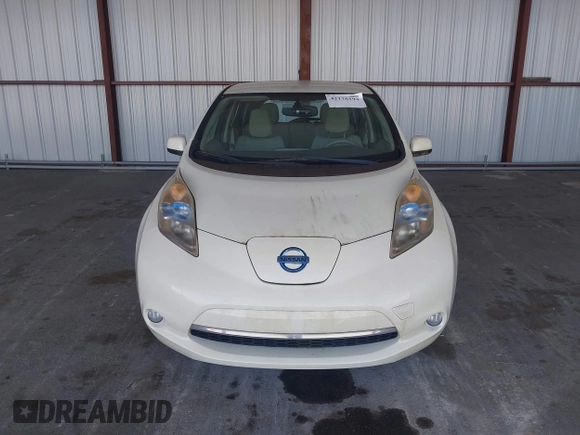 2012 Nissan LEAF SL with VIN JN1AZ0CP6CT018088, listed as a IAAI auction lot 42176194 with 53,037 mi miles. Bid and sale history available at carsss.com. Image 6.
