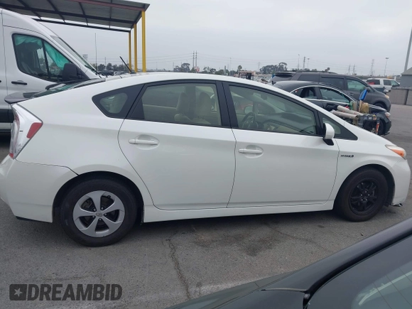 2015 Toyota Prius Four with VIN JTDKN3DU5F0410147, listed as a IAAI auction lot 42593422 with 12,537 mi miles and . Bid and sale history available at DreamBid. Image 14.
