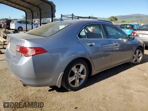 2011 Acura TSX with VIN JH4CU2F60BC012688, listed as a Copart auction lot 50041665 with 539,658 mi miles and Salvage title. Bid and sale history available at DreamBid. Image 3.