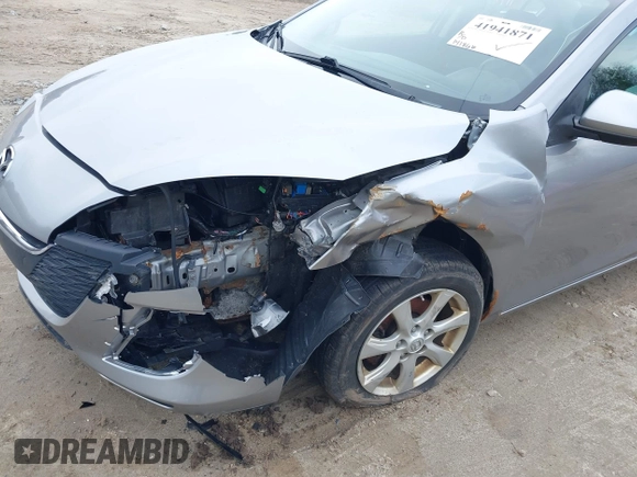2010 Mazda 3 i Touring with VIN JM1BL1SG9A1227375, listed as a IAAI auction lot 41941871 with 141,866 mi miles and . Bid and sale history available at carsss.com. Image 6.