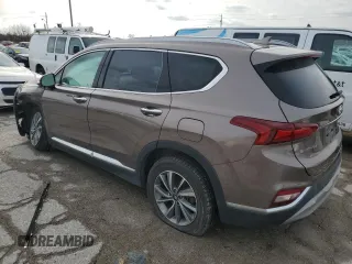 2019 Hyundai Santa Fe Ultimate with VIN 5NMS5CAD4KH125177, listed as a Copart auction lot 83832384 with 67,952 mi miles and Salvage Title. Bid and sale history available at carsss.com. Image 2.
