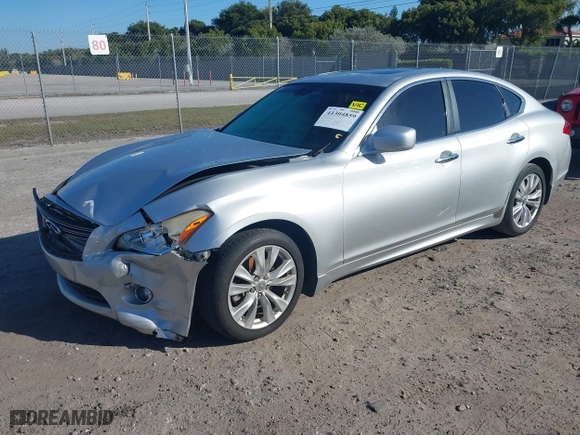 2011 Infiniti M37 with VIN JN1BY1AP0BM321232, listed as a IAAI auction lot 41304859 with 183,226 mi miles. Bid and sale history available at carsss.com. Image 17.