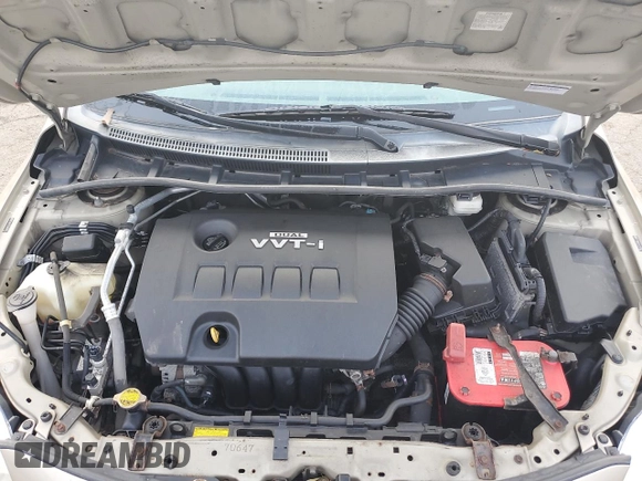 2010 Toyota Corolla with VIN 2T1BU4EE2AC392673, listed as a Copart auction lot 65148425 with 136,464 mi miles and Salvage title. Bid and sale history available at DreamBid. Image 11.