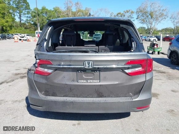 2021 Honda Odyssey EX with VIN 5FNRL6H59MB036990, listed as a IAAI auction lot 41452584 with NaN miles. Bid and sale history available at carsss.com. Image 17.