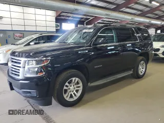 2015 Chevrolet Tahoe LS with VIN 1GNSCAKC9FR301715, listed as a Copart auction lot 64249005 with 107,240 mi miles and Clean title. Bid and sale history available at DreamBid. Image 1.
