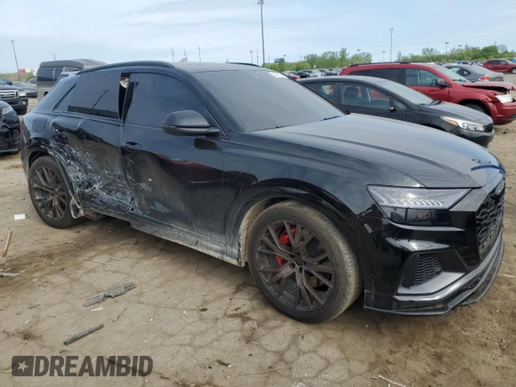 2023 Audi SQ8 Premium Plus z VIN WA1AWBF15PD043423, wystawiony jako Copart lot #53562584 z przebiegiem 17 521 mil mil oraz Czysty tytuł • Clean title. Historia ofert i sprzedaży dostępna na DreamBid. Obrazek 4.