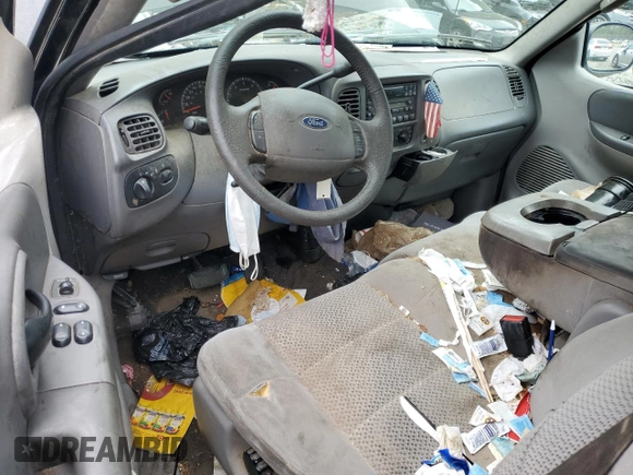 2004 Ford F-150 XL with VIN 2FTRX18W84CA68613, listed as a Copart auction lot 55626975 with 230,600 mi miles and Non repairable. Bid and sale history available at DreamBid. Image 8.