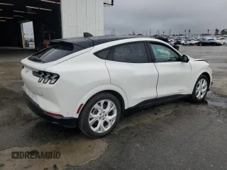 2022 Ford Mustang Mach-E Premium with VIN 3FMTK3R71NMA31671, listed as a Copart auction lot 43791535 with 22,703 mi miles and Salvage Title. Bid and sale history available at DreamBid. Image 3.