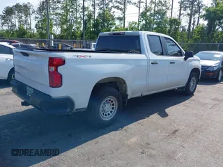 2019 Chevrolet Silverado 1500 Work Truck with VIN 1GCRYAEH3KZ392586, listed as a IAAI auction lot 42116607 with 122,537 mi miles and . Bid and sale history available at DreamBid. Image 4.