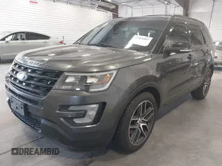 2016 Ford Explorer Sport with VIN 1FM5K8GT9GGB55500, listed as a IAAI auction lot 41981007 with 213,665 mi miles and . Bid and sale history available at carsss.com. Image 18.