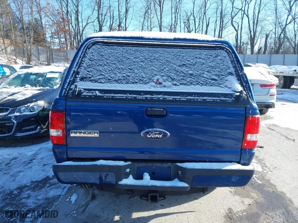 2011 Ford Ranger XLT with VIN 1FTLR4FE9BPA51147, listed as a IAAI auction lot 41351215 with 105,562 mi miles. Bid and sale history available at carsss.com. Image 17.