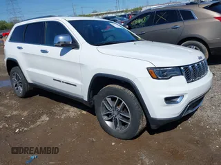 2018 Jeep Grand Cherokee Limited with VIN 1C4RJFBG5JC195143, listed as a IAAI auction lot 41993171 with 118,036 mi miles and . Bid and sale history available at DreamBid. Image 1.