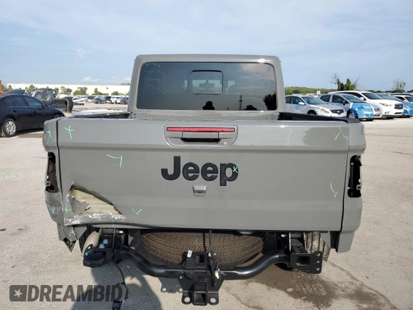 2023 Jeep Gladiator High Altitude with VIN 1C6HJTFG2PL545932, listed as a Copart auction lot 70679294 with 20,747 mi miles and Salvage title. Bid and sale history available at DreamBid. Image 6.