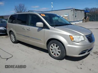 2014 Chrysler Town & Country Touring with VIN 2C4RC1BG9ER255998, listed as a Copart auction lot 51385125 with 91,356 mi miles and Clean Title. Bid and sale history available at DreamBid. Image 4.