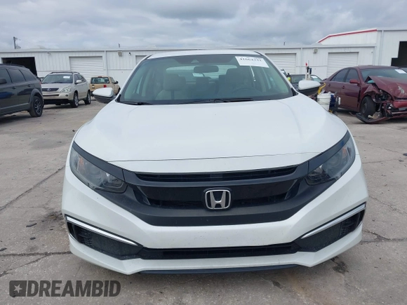 2020 Honda Civic LX with VIN 2HGFC2F69LH521681, listed as a IAAI auction lot 41664332 with 37,038 mi miles and . Bid and sale history available at DreamBid. Image 12.