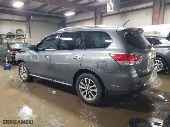 2016 Nissan Pathfinder Platinum with VIN 5N1AR2MM0GC665939, listed as a Copart auction lot 47987735 with 73,440 mi miles and Salvage Title. Bid and sale history available at carsss.com. Image 2.
