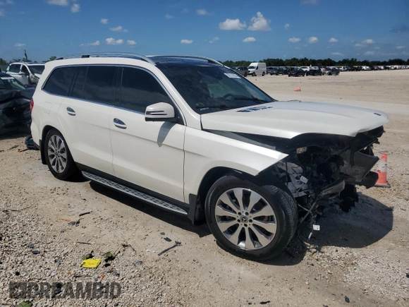 2018 Mercedes-Benz GLS 450 with VIN 4JGDF6EE7JB141026, listed as a Copart auction lot 62914324 with Not Provided miles and Non Repairable. Bid and sale history available at DreamBid. Image 4.