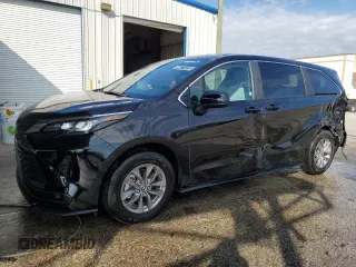 2025 Toyota Sienna LE z VIN 5TDKRKEC9SS232030, wystawiony jako Copart lot #44371315 z przebiegiem 1 682 mil mil oraz Nie do naprawy • Non repairable. Historia ofert i sprzedaży dostępna na DreamBid. Obrazek 1.