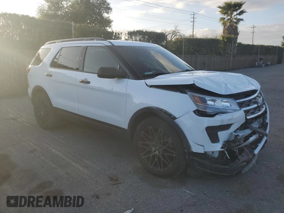 2018 Ford Explorer with VIN 1FM5K7BH2JGC94338, listed as a Copart auction lot 45710025 with 90,142 mi miles and Salvage title. Bid and sale history available at DreamBid. Image 4.