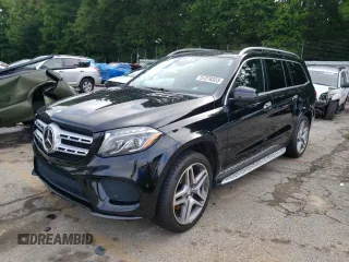 2017 Mercedes-Benz GLS with VIN 4JGDF7DE1HA857668, listed as a Copart auction lot 57278323 with 128,492 mi miles. Bid and sale history available at carsss.com. Image 1.