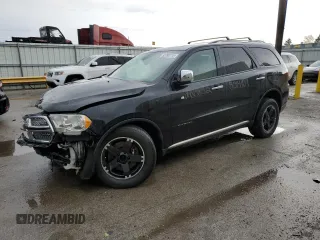 2011 Dodge Durango Citadel with VIN 1D4SE5GT3BC594157, listed as a Copart auction lot 53780715 with 170,188 mi miles and Clean title. Bid and sale history available at DreamBid. Image 1.
