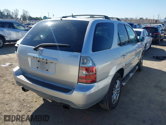 2005 Acura MDX Touring with VIN 2HNYD18915H520415, listed as a IAAI auction lot 42012458 with 219,246 mi miles. Bid and sale history available at carsss.com. Image 4.