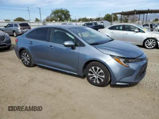 2022 Toyota Corolla Hybrid LE with VIN JTDEAMDE0N3003048, listed as a Copart auction lot 50637085 with 67,990 mi miles and Salvage Title. Bid and sale history available at carsss.com. Image 4.