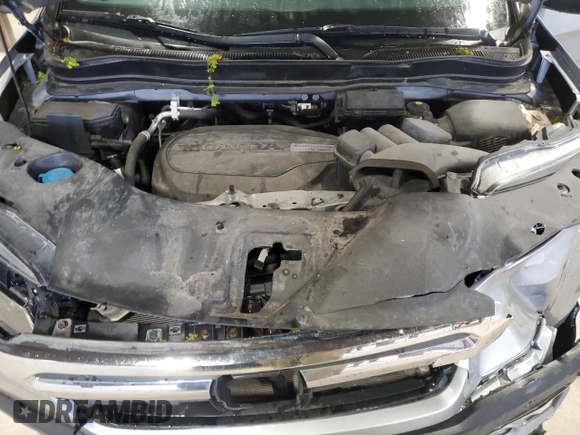 2019 Honda Ridgeline RTL-E with VIN 5FPYK3F74KB502413, listed as a Copart auction lot 55154935 with 71,711 mi miles and Salvage title. Bid and sale history available at DreamBid. Image 11.