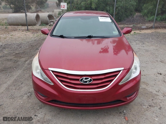 2013 Hyundai Sonata GLS with VIN 5NPEB4AC8DH563659, listed as a IAAI auction lot 42030861 with 80,170 mi miles. Bid and sale history available at carsss.com. Image 6.