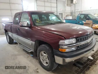 1999 Chevrolet Silverado 1500 LS with VIN 1GCEK19T5XE129657, listed as a Copart auction lot 49559043 with 138,078 mi miles and Non Repairable. Bid and sale history available at carsss.com. Image 1.