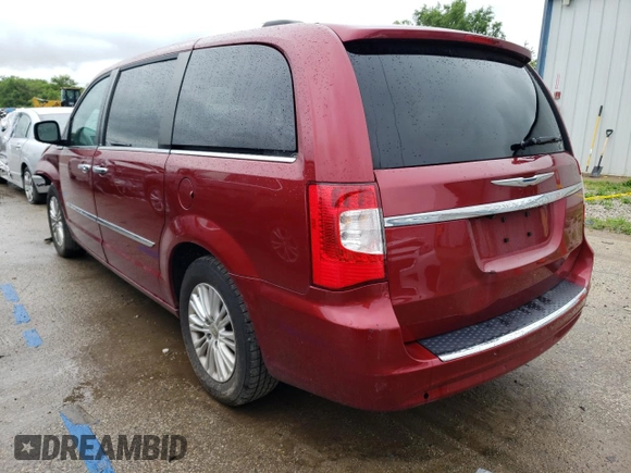 2014 Chrysler Town & Country Touring L 30th Anniversary with VIN 2C4RC1CG2ER328742, listed as a Copart auction lot 57475324 with 118,887 mi miles and Salvage Title. Bid and sale history available at DreamBid. Image 2.