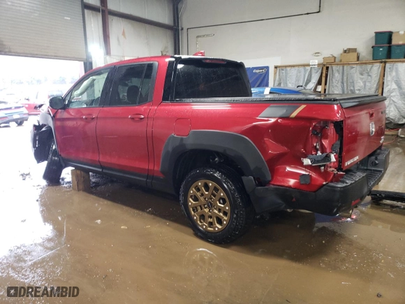 2021 Honda Ridgeline Sport with VIN 5FPYK3F16MB011226, listed as a Copart auction lot 48202025 with 34,030 mi miles and Salvage Title. Bid and sale history available at carsss.com. Image 2.