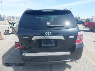 2009 Toyota Highlander Hybrid with VIN JTEEW41A592026819, listed as a IAAI auction lot 41837703 with 216,588 mi miles. Bid and sale history available at carsss.com. Image 16.