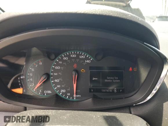 2018 Chevrolet Trax LS with VIN KL7CJKSBXJB602153, listed as a Copart auction lot 54795795 with 139,790 mi miles and Clean Title. Bid and sale history available at carsss.com. Image 9.