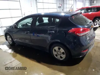 2017 Kia Forte5 LX with VIN KNAFK5A89H5707499, listed as a Copart auction lot 43074665 with 114,205 mi miles and Salvage Title. Bid and sale history available at carsss.com. Image 2.