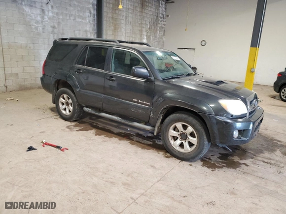 2006 Toyota 4Runner SR5 with VIN JTEBU14R668055117, listed as a Copart auction lot 53798345 with 202,593 mi miles and Salvage Title. Bid and sale history available at carsss.com. Image 4.