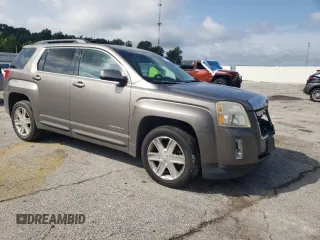 2011 GMC Terrain SLT-1 with VIN 2CTALUEC1B6428888, listed as a Copart auction lot 63387605 with 180,400 mi miles and Salvage title. Bid and sale history available at DreamBid. Image 4.