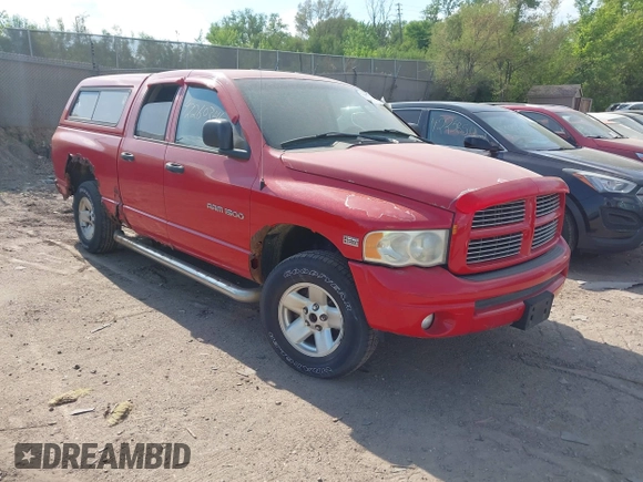 2003 Dodge 1500 ST with VIN 1D7HU18D43S215318, listed as a IAAI auction lot 42260346 with 154,465 mi miles and . Bid and sale history available at DreamBid. Image 1.