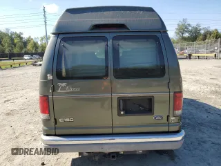 2002 Ford Econoline Cargo with VIN 1FDRE14W62HB15506, listed as a Copart auction lot 74686494 with 253,296 mi miles and Salvage Title. Bid and sale history available at DreamBid. Image 6.