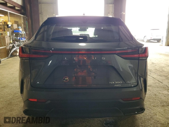 2023 Lexus NX 350 Premium with VIN 2T2GGCEZ7PC019174, listed as a Copart auction lot 46890675 with 11,212 mi miles and Salvage Title. Bid and sale history available at DreamBid. Image 6.