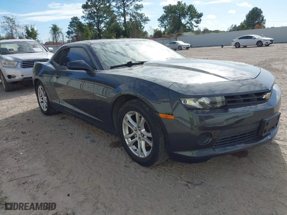 2015 Chevrolet Camaro LS with VIN 2G1FB1E33F9177839, listed as a IAAI auction lot 40944033 with 144782 miles. Bid and sale history available at carsss.com. Image 1.