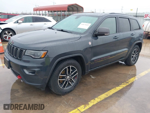 2018 Jeep Grand Cherokee Trailhawk with VIN 1C4RJFLG6JC320763, listed as a IAAI auction lot 41871683 with 115,417 mi miles and . Bid and sale history available at DreamBid. Image 17.