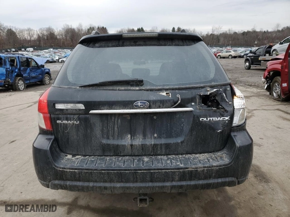 2008 Subaru Outback (Natl) with VIN 4S4BP60C087329023, listed as a Copart auction lot 85546474 with 208,762 mi miles and Salvage Title. Bid and sale history available at carsss.com. Image 6.