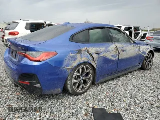 2024 BMW i4 M50 z VIN WBY33AW00RFS45178, wystawiony jako Copart lot #46379085 z przebiegiem Nie podano mil oraz Nie do naprawy • Non repairable. Historia ofert i sprzedaży dostępna na DreamBid. Obrazek 3.