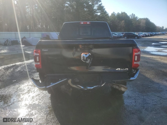 2022 Ram 2500 Laramie with VIN 3C6UR5FL7NG386965, listed as a Copart auction lot 45764565 with 49,414 mi miles and Salvage Title. Bid and sale history available at carsss.com. Image 6.
