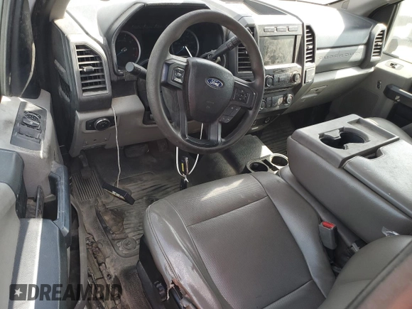 2017 Ford F-250 XL with VIN 1FT7W2A65HEB93630, listed as a Copart auction lot 54921485 with Not provided miles and Non repairable. Bid and sale history available at DreamBid. Image 8.