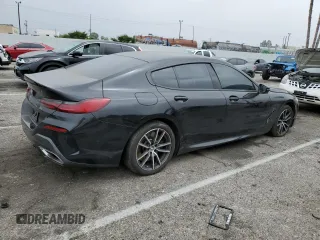 2022 BMW 8 Series 840i with VIN WBAGV2C08NCH67172, listed as a Copart auction lot 53064293 with 24,367 mi miles. Bid and sale history available at carsss.com. Image 3.