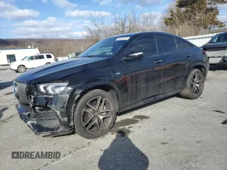 2023 Mercedes-Benz GLE 53 AMG with VIN 4JGFD6BB5PA878121, listed as a Copart auction lot 88630165 with 39,302 mi miles and Salvage title. Bid and sale history available at DreamBid. Image 1.